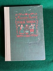 Fireside Book of Folk Songs hardcover, old, 320+ pages of songs, music, words