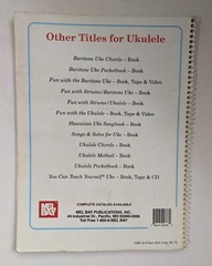 Mel Bay&rsquo;s Hawaiian Uke Songbook Ukulele Music Book Eidson Cherednik Spiralbound