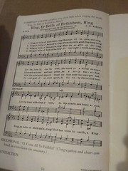 Vintage 1964 Ring The Bells, Joy Larson. Christmas multiple choir service
