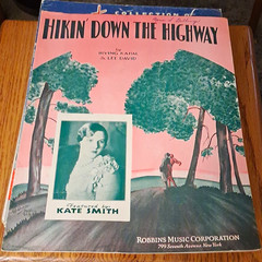 Robbins Hikin&rsquo; Down the Highway Sheet Music Voice Piano Pop 799