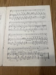 Vintage “Melody Girl” Sheet Music, Popular Fox Trot, 1922