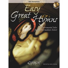 Curnow Music Easy Great Hymns (Alto Saxophone Grade 2) Concert Band Level 2