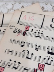 Vintage Professional Jazz Big Band Set – « Sid&rsquo;s Bounce » – 5 Parts – Emmitt Clem