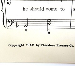 Our Laddie Sheet Music 1942 Piano Solo with Words Clean Beginner Kerr US Seller
