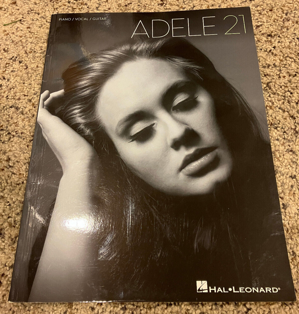 Adele 21 Songbook *Piano/Vocal/Guitar* Hal Leonard 80 Pages *NM Condition*