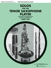 Solos for Tenor Sax Player Sheet Music Piano Accompaniment Book Play-Along Audio