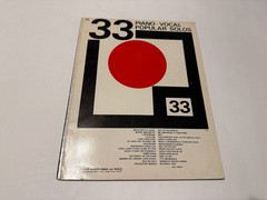 33 PIANO VOCAL POPULAR SOLOS SONGBOOK CHARLES HANSEN