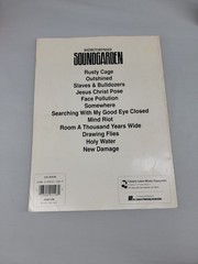Soundgarden – Badmotorfinger Guitar Tab Book (RARE – OUT OF PRINT!)