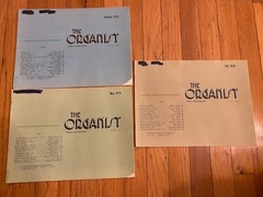 VTG The Organist Music Books 1960s, 1970s