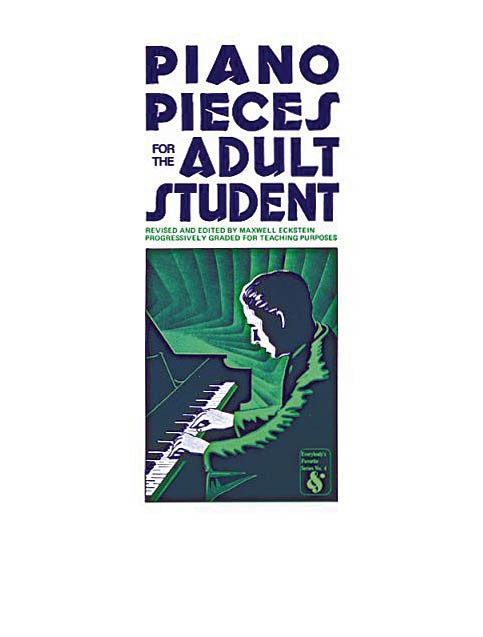 Piano Pieces for Adult Student Easy to Advanced Classical Solo Sheet Music Book