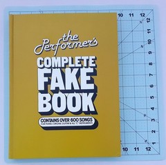 PERFORMERS Complete Fake Book Over 600 Songs Piano Organ Guitar C Instruments HC