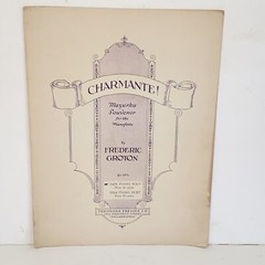 Vintage 1929 Charmante! Piano Sheet Music by Frederic Groton