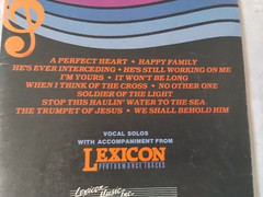 Solo for Low Voice Volume 4 Vocal Solos with Accompaniment from Lexicon 1982 VTG
