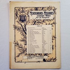 Austrian Song Meritorious Melodies Standard Works for the Pianoforte Sheet Music