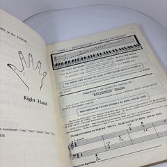 Vintage 1935, « First Book For Adult Beginner » Piano Instruction Johm M. Williams