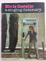 Elvis Costello Songbook A Singing Dictionary Guitar Vocal Very Good