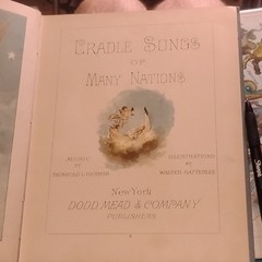 Dodd, Mead & Company Cradle Songs of Many Nations Song Book Piano/Voice