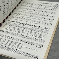 Vintage Bible Memory Assoc Making Melody Songbook Christian Solo Singer USA Red