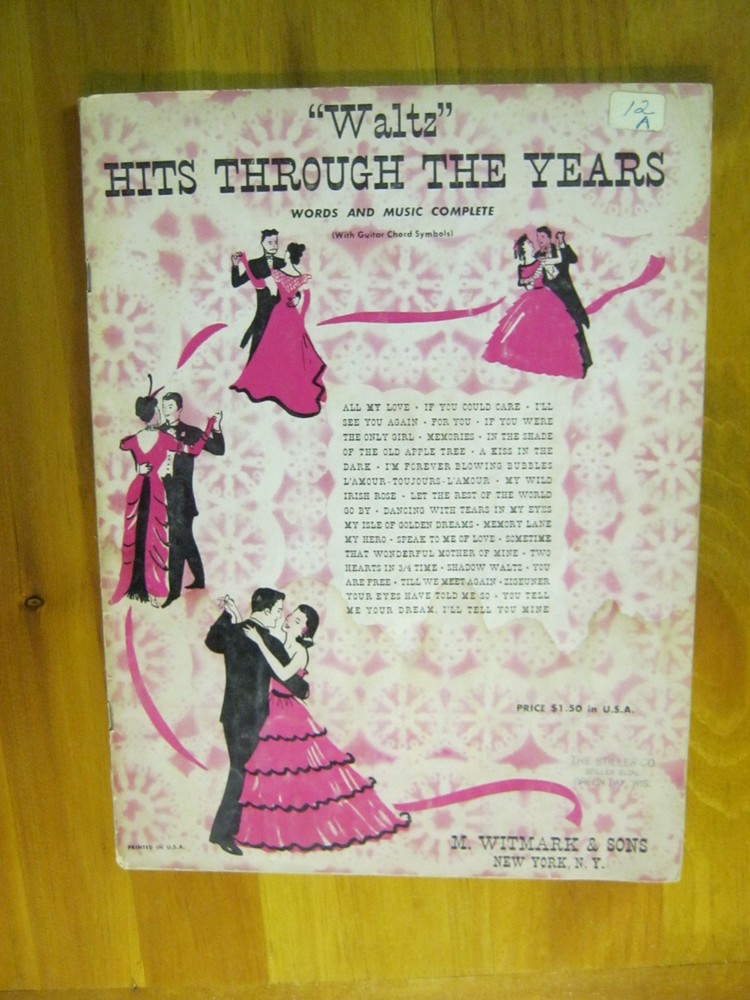 Waltz Hits Through The Years M Witmark 1953