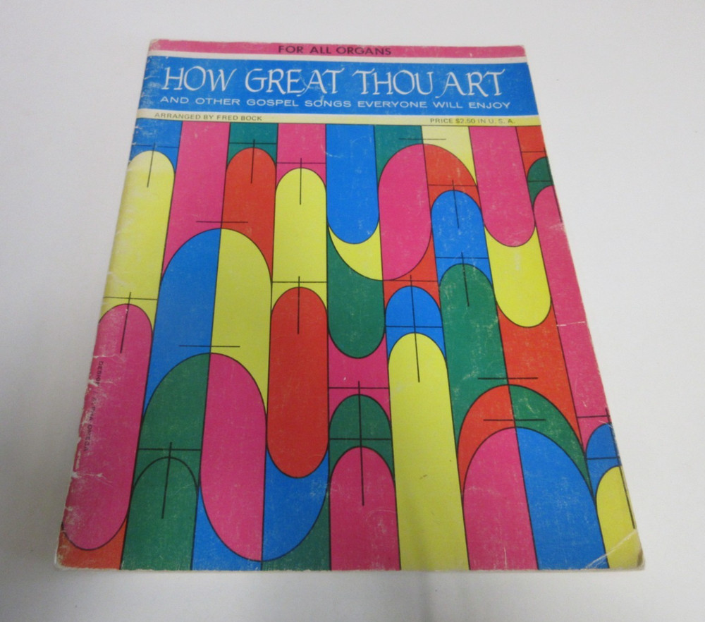 How Great Thou Art – Fred Bock – Organ Sheet Music – Religious – 32 Pages – 1964