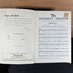 The Children&rsquo;s Songster (Singspiration) by Alfred B. Smith (1950s?)