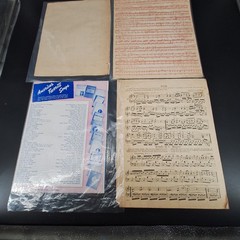 Vintage Antique Sheet Music Lot 11 Songs Piano Vocal Old Indiana Fairyland Love