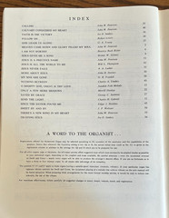 The Gospel Organist Vol. Two Arranger Harold De Cou 1965 Singspiration Pub