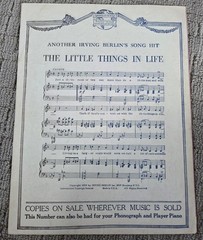 Vintage 1930 1920 Sheet Music Irving Berlin Inc. Various Artists Lot Of 12
