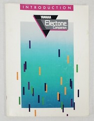 YAMAHA ELECTONE Organ Owner&rsquo;s Manual HS Series W/ Electone Companion Books