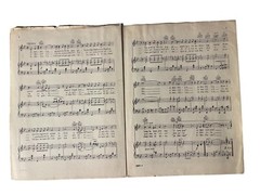 Amapola Pretty Little Poppy VTG Sheet Music English Spanish French Lyrics 1940