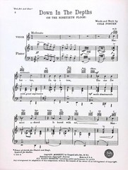 Down In The Depths Sheet Music Red Hot And Blue 1936 Musical Cole Porter