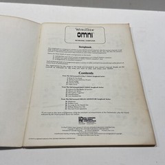 Wurlitzer Omni Keyboard Computer Songbook 1975 Trade Paperback