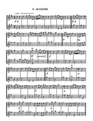 Alto and Tenor Sax Duets Mozart K.487 org. for 2 horns Comb Bound Brand New