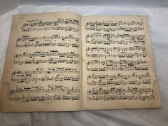 Antique Vintage 1901 J.S. Bach Inventions Song Book Theodore Presser No 39 Music