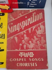 4 VINTAGE 40s-50s SINGSPIRATION GOSPEL SONG BOOKS. Alfred B. Smith. Zondervan.