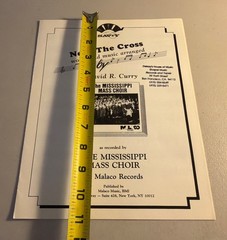 Near the Cross Sheet Music By David Curry – The Mississippi Mass Choir – 1989