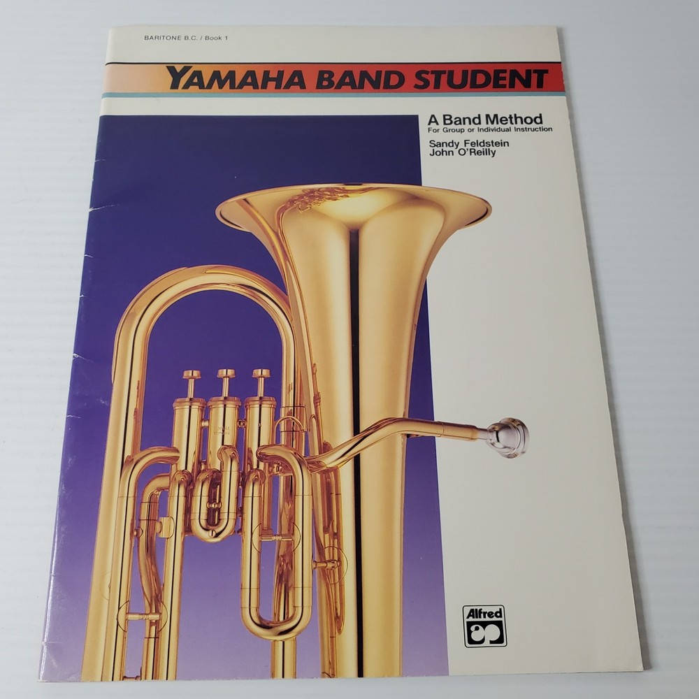 Yamaha Band Student A Band Method Baritone B. C. Book 1 Alfred Sheet Music