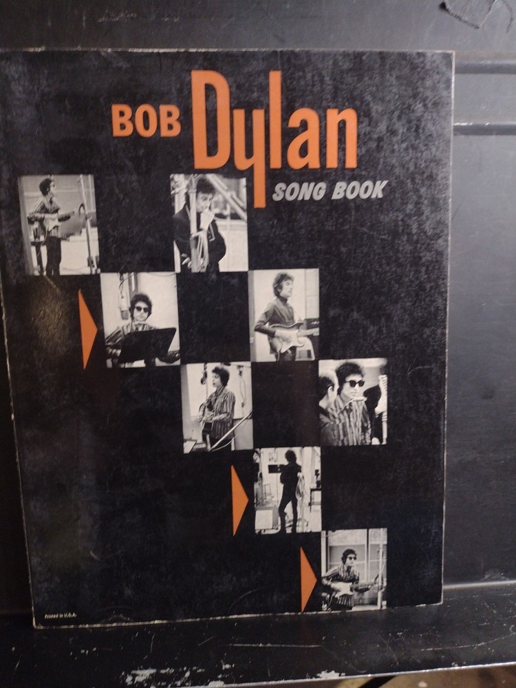 Vintage 1965 Bob Dylan Song Book Lyrics Music Photos 47 Songs 8.5×11&Prime; Softcover