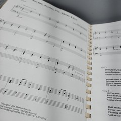 The Piano Treasury of Hymns Piano Songbook Comb Bound No CD Good Condition