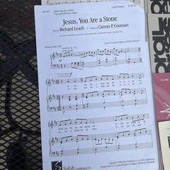 SATB Sheet Music Lot Of 24 Sheets Church Choral Sacred Christian Choir VG