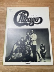 CHICAGO VOL.2 JAPAN SONG BOOK RARE Peter Cetera Robert Lamm Pankow
