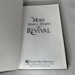 More Songs & Hymns of Revival Edited By Jack Trieber Hardcover