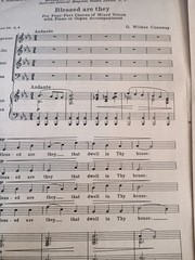 Blessed are They, Mixed Voices by G. Wilkes Conaway (1944, Sheet Music) I14