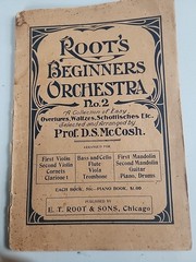 Antique Root&rsquo;s Beginners Orchestra No 2 Prof DS McCosh Music Book