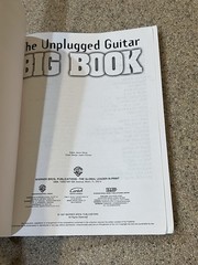 The Unplugged Guitar Big Book Tab Tablature Eagles Clapton CSNY Doobie Bro Jewel