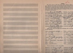 Vintage 1936 Robinson’s Music Fundamentals Reference Work Book Scales Rhythms