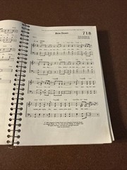 Hosanna! Music Praise Worship Songbook 9 Choruses Hymns 1995 Spiral Bound