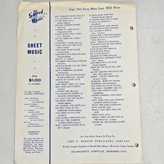 I Don&rsquo;t Need to Understand Sheet Music Shaped Note 1964 Lyrics Chords Crocker Vt