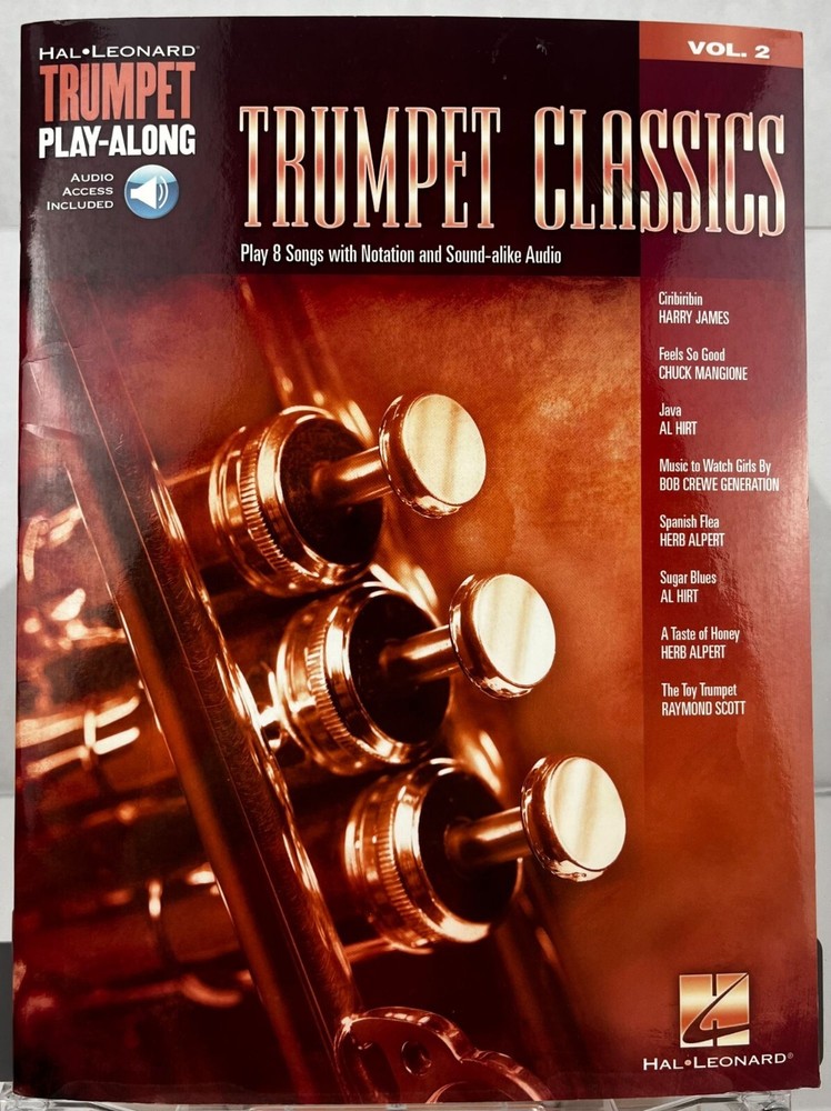 Hal Leonard Trumpet Play Along Vol 2 Classics Book With Audio Access Sheet Music