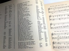 Vintage German Music Note 1939 Book Praludienbuch